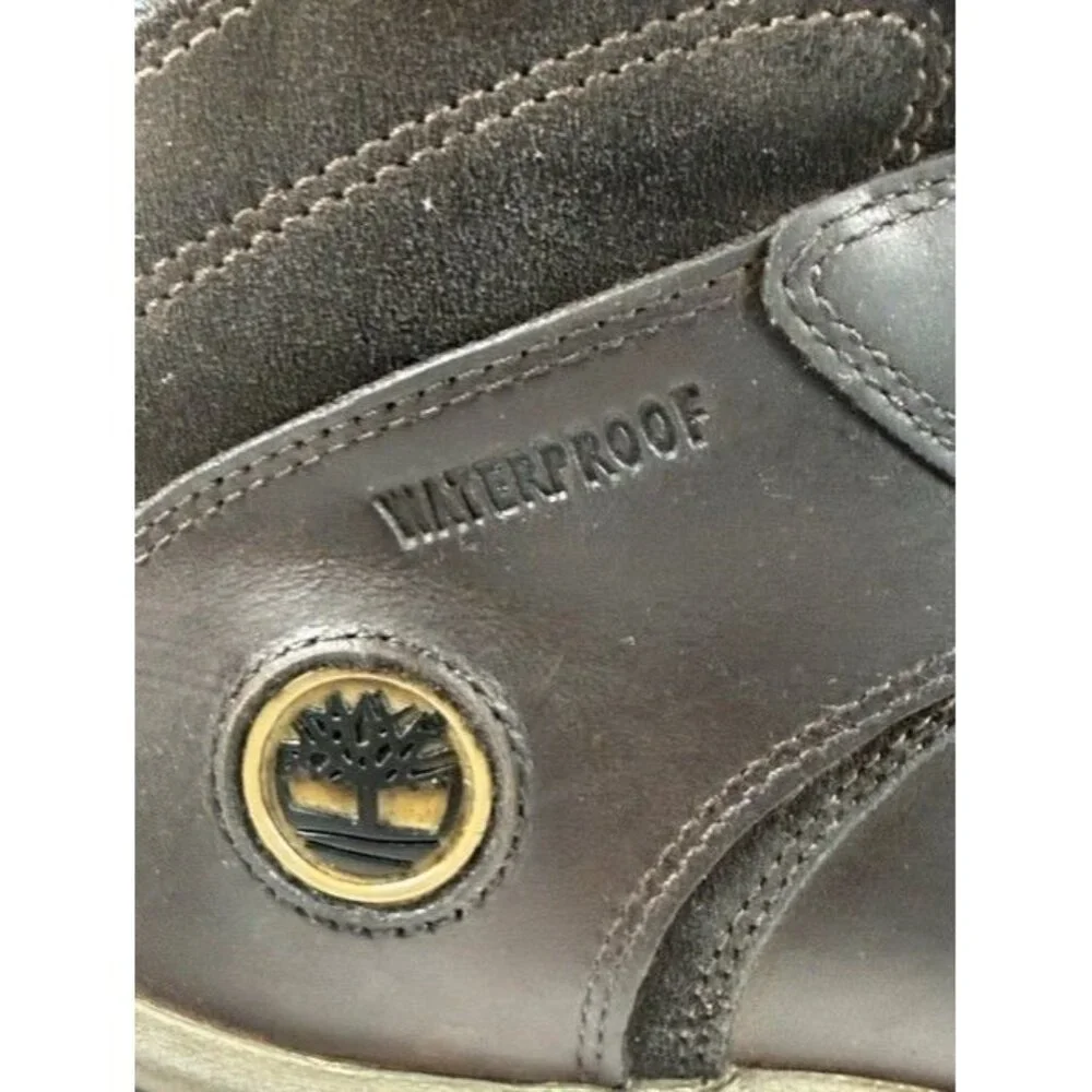 Timberland Men's Waterproof Hiking Boots Brown Leather Size‎ 11.5